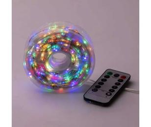 Гірлянда GarlandoPro 1000 led на 100 м Green Multi роса на пульті (1000L100MGML)