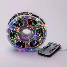 Гірлянда GarlandoPro 2000 led на 200 м Green Multi роса на пульті (2000L200MGML)