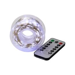 Гірлянда GarlandoPro 50 м на 500 led White роса на пульті (500L50MWW)