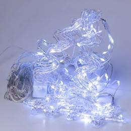 Гірлянда GarlandoPro 3х0, 9 м на 120 LED White Зірки та ялинки 10 шт (1733071W)