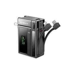 Зовнішній портативний акумулятор Remax FP-100 Wayto Series 10000mAh Black (6954851265559)