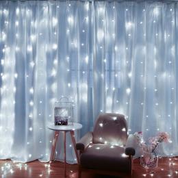 Гірлянда Voltronic GAR240LED 3x2 м White Водоспад, 8 режимів