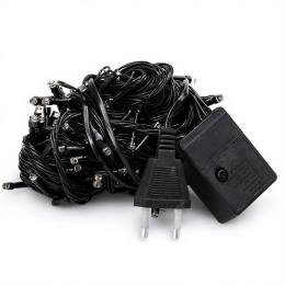 Гірлянда GarlandoPro 10 м 120 LED Black Yellow Нитка (W120LED10MBY)