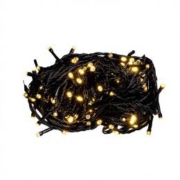 Гірлянда GarlandoPro 22 м 220 LED Black Yellow Нитка (W220LED22MBY)
