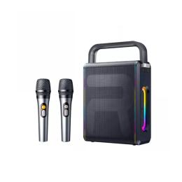 Акустика портативна Remax RB-MB08 Lighting Party Wireless Portable Speaker, 60W Black (6954851231868)