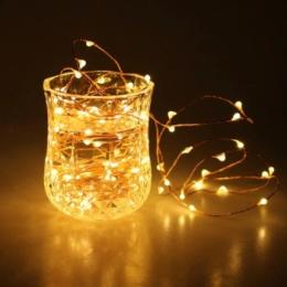 Гірлянда Infinity 20 led GOLD Warm White павутинка