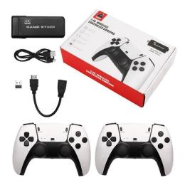Ігрова приставка Infinity 4K Ultra HD M8 Pro Game Stick 64GB White бездротові геймпади 2шт (Вживаний)