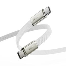 Дата-кабель Acefast C24-03 USB Type-C (тато) - Type-C (тато) 60W 1.2м White (6974316286257)