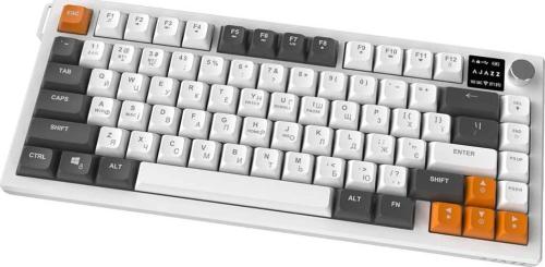 Клавіатура Ajazz AF82 Gray White Orange (AF82-GWO)