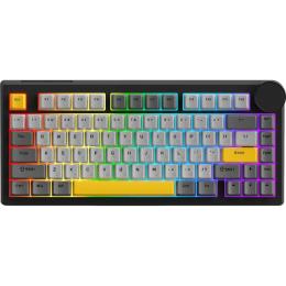 Клавіатура Ajazz AK820 V2 Coconut Flake Switch Black Gray Yellow (AK820-V2-CF-BGY)