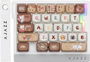 Клавіатура Ajazz AK029 Meow Magnetic Switch Beige (AK029-M-Y)