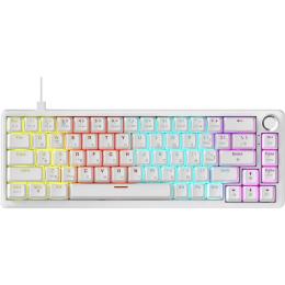 Клавіатура Ajazz AK690 Peach Mist Switch White (AK690-PM-W)
