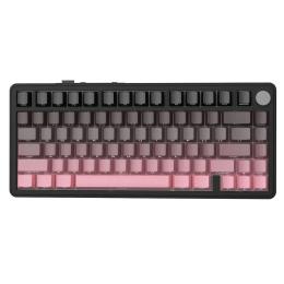 Клавіатура Attack Shark X85 RGB Linear White Jade Switch Wireless Gradient Pink (AS-6972792471587-GP)