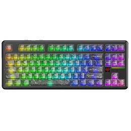 Клавіатура Attack Shark X87 Ultra RGB Meg Shark Switches Wireless Forged Carbon (AS-6979033730243-FC)