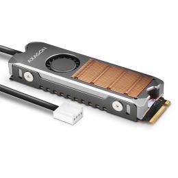 Радіатор охолодження Axagon CLR-M2FAN heatsink for M.2 SSD