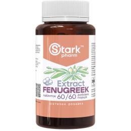 Натуральні добавки і екстракти Stark Pharm Fenugreek Extract - 60 tabs (2024-11-0861)