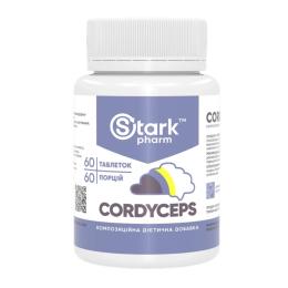 Натуральні добавки і екстракти Stark Pharm Cordyceps 500mg - 60 caps (2023-10-4045)