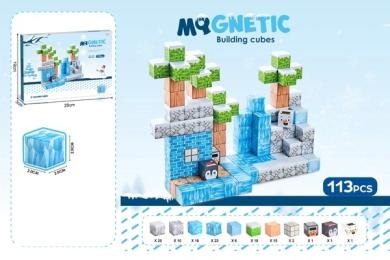 Конструктор Magnetic Зимова казка 2 см, 113 ел. (HW24187022)