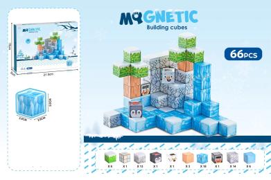 Конструктор Magnetic Зимова казка 2 см, 66 ел. (HW24187020)