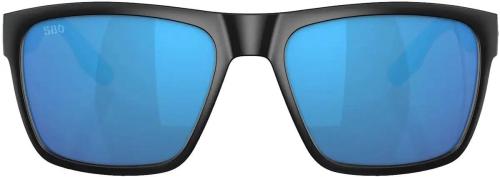 Окуляри сонцезахисні Costa Del Mar Paunch XL 580G Matte Mirrorror Black Blue (06S9050)