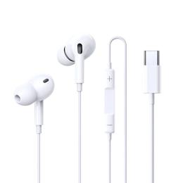 Дротові навушники Remax Wired Earphones for Music and Call RM-575/a/i (Type-C) White
