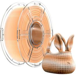 Пластик для 3D-принтера Mecpow PETG Translucent Gradient 1кг, 1.75мм Orange White