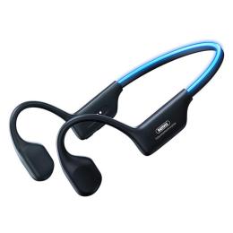 Bluetooth-гарнітура Remax RB-S11 Yvton Series Wireless Sports Bone Conduction Headphones with colorful lighting effects, IP68 Black (6954851220701)