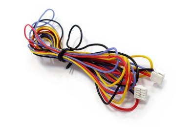 50 шт - Кабель силіконовий QianJia Micro JST-GH F 4 pin - Micro JST-GH F 4 pin 30AWG (1200 мм) (AMS-QJL-DD-0434-X50)