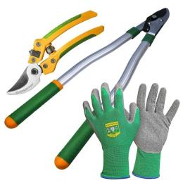 Комплект: Гілкоріз Gruntek Jaguar + Секатор Albatross + Рукавички садові М(8) (295203686.5)
