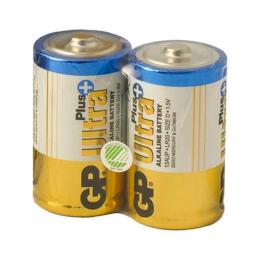 Батарейка GP D GP Ultra Plus LR20 (Shrink) * 2 (13AUP21-S2/4891199219269)
