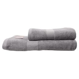 Рушник SOHO Sophia 50х90 + 70х140 см Gray 2 шт