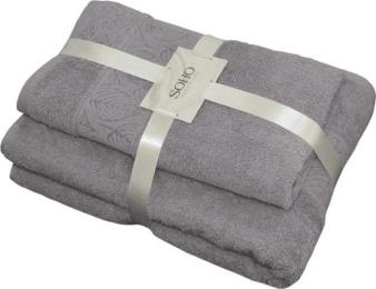 Рушник SOHO Elbe 70х140 см Gray Beige