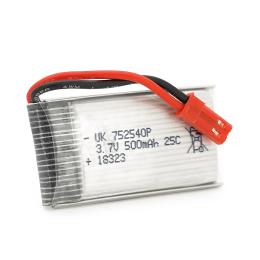 Акумулятор для квадрокоптера Voltronic 7, 5 * 25 * 40P 25C, 3.7V (500mAh), 2 контакта