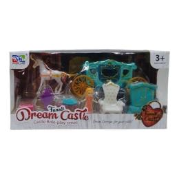 Лялька KAIDILONG з каретою Dream Castlec Turquoise (228248)