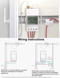 Реле Sonoff POW Ring Smart Power Meter White (POWCT)