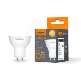 Світлодіодна лампа Videx LED MR16еD 6W GU10 4100K дімерна (VL-MR16еD-06104)