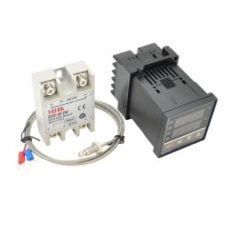 Контролер температури + твердотільне реле Voltronic REX-C100FK05-V*AN,M6, 85-265V + SSR-40DA+M6