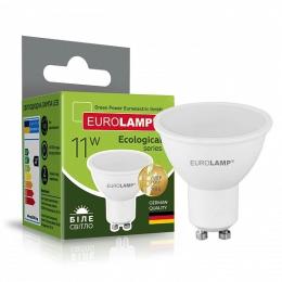 Світлодіодна лампа Eurolamp LED SMD MR16 11W GU10 4000K 220V (LED-SMD-11104(P))