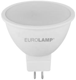 Світлодіодна лампа Eurolamp LED SMD MR16 7W GU5.3 4000K 220V (LED-SMD-07534(P))