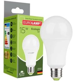 Світлодіодна лампа Eurolamp LED А70 15W E27 4000K 220V (LED-A70-15274(P))