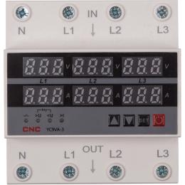 Реле CNC YC9VA-3 63A White (EL240333)
