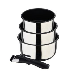 Ківш Bergner Click &amp; cook, 1, 5/2, 1/3 л (BG-32293-MM)