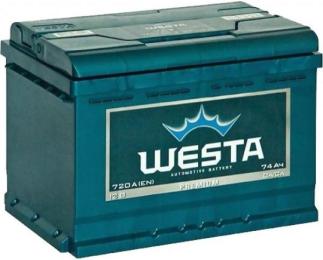 Автомобільний акумулятор Westa 6CT-50Аh Аз (WPR501)