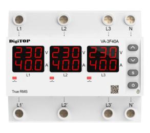 Реле DigiTOP VA-3F40A M6R White