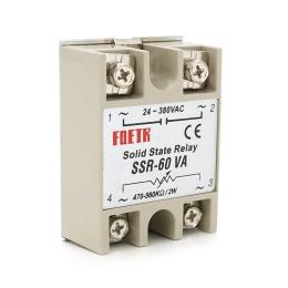 Реле Voltronic FQETR SSR-60VA 60А 24-380VAC