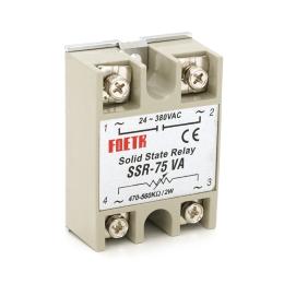 Реле Voltronic FQETR SSR-75VA 75А 24-380VAC
