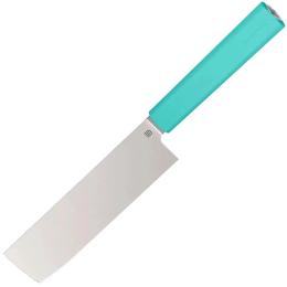 Кухонний ніж Butterfork Nakiri AR-RPM9 ABS Turquoise Green (BF01-NK-MTNS)
