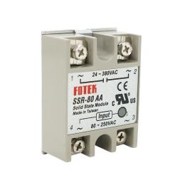Реле Voltronic FQFER SSR-80АA 80А 24-380В AC Beige