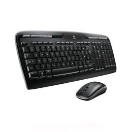 Комплект клавіатура та миша Logitech Cordless Desktop MK330 Black (Ru бездротовий)