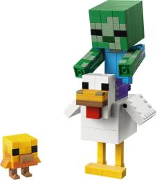 Конструктор LEGO (21582) Minecraft Курячий Жокей Конструктор Декор